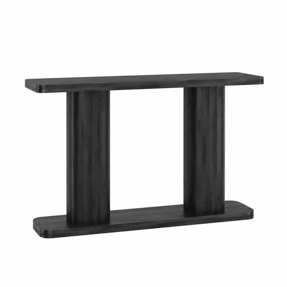 Consolle in legno MDF nero